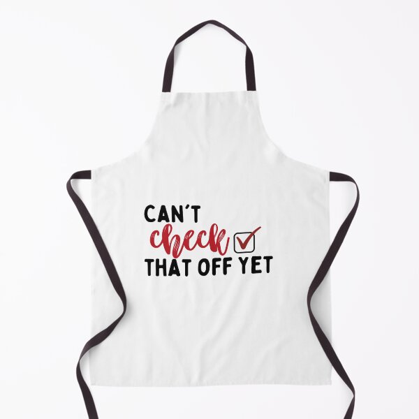Item preview, Can't Check That Off Yet designed and sold by mysteryblackcat.