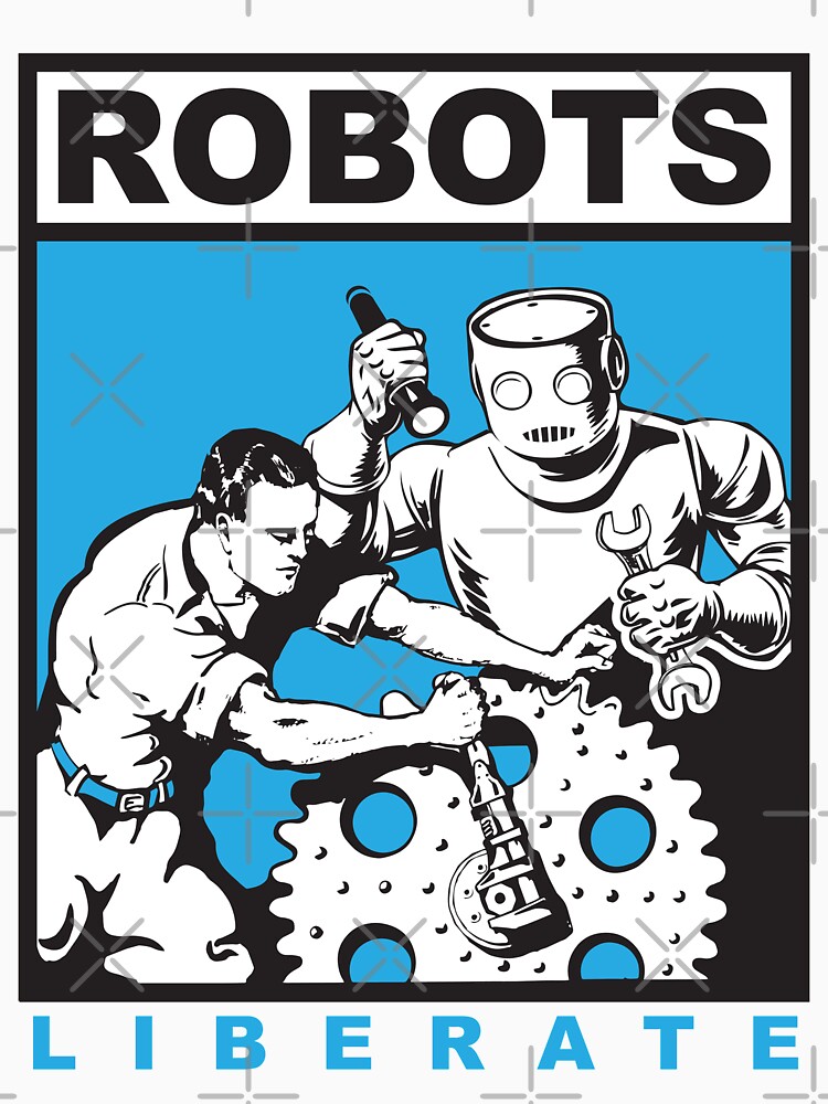 Robots liberate humans by kislev