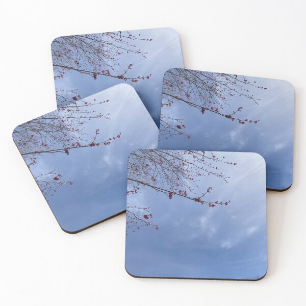 Item preview, Red Maple Blossoms and against a Blue Sky  designed and sold by Amanda1775.