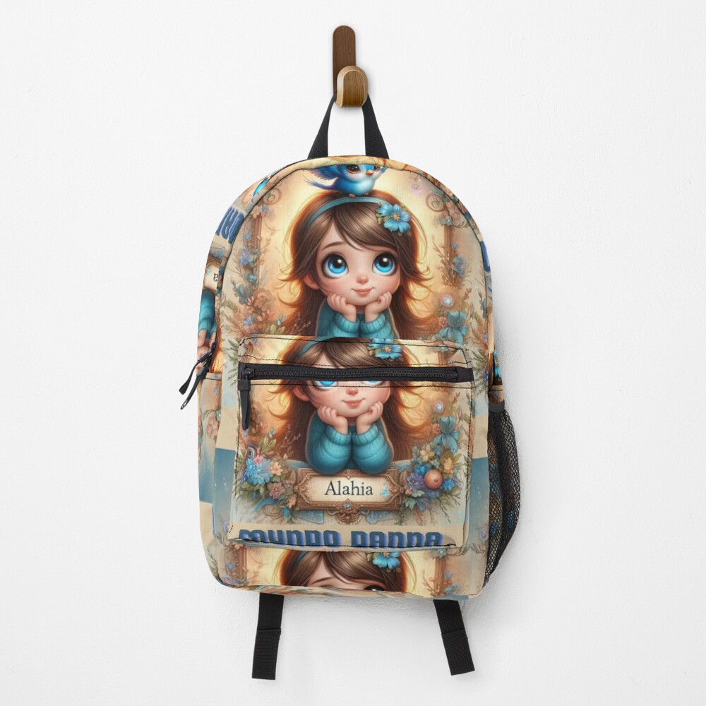Vista previa del artículo con la obra «Mochila», diseñado y vendido por THECAPI.