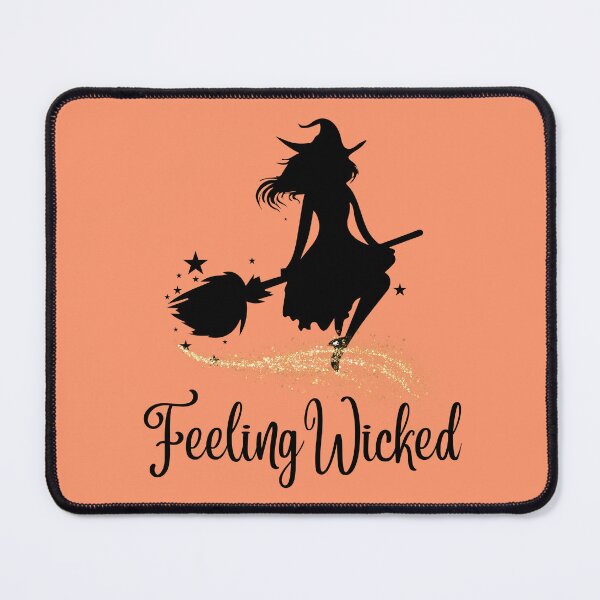 Item preview, Halloween Witch on Broom Feeling Wicked designed and sold by OneFineGem.