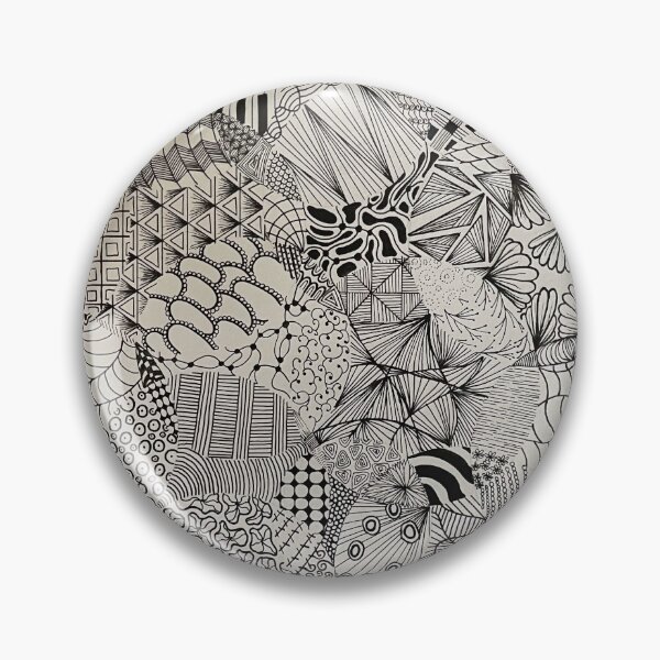 Item preview, Zentangle circle patterns designed and sold by maggiestewart17.