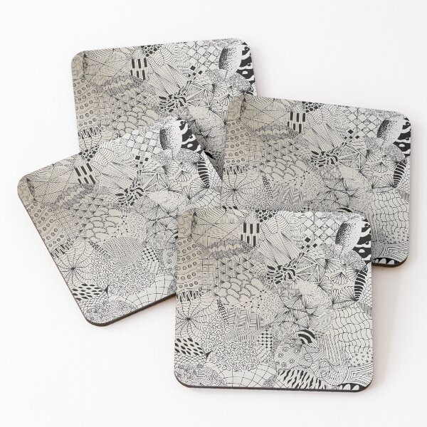 Item preview, Zentangle circle patterns designed and sold by maggiestewart17.