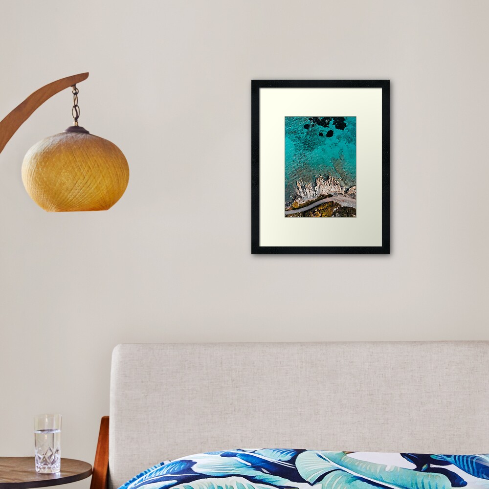 Amathus Ruins Framed Art Print