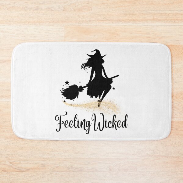 Item preview, Halloween Witch on Broom Feeling Wicked designed and sold by OneFineGem.