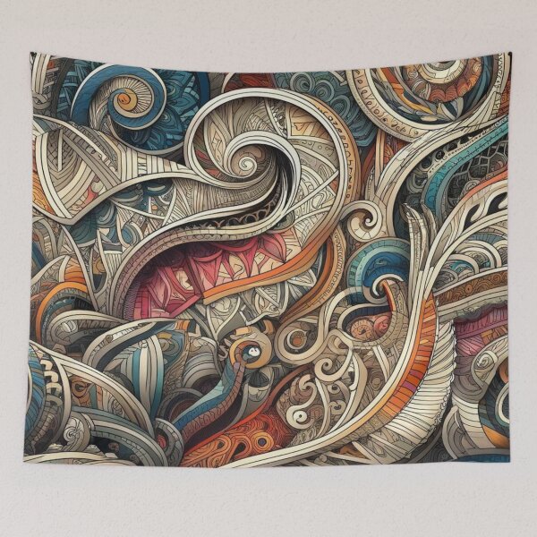 Item preview, Zentangle design contemporary colors designed and sold by Blessinger77.