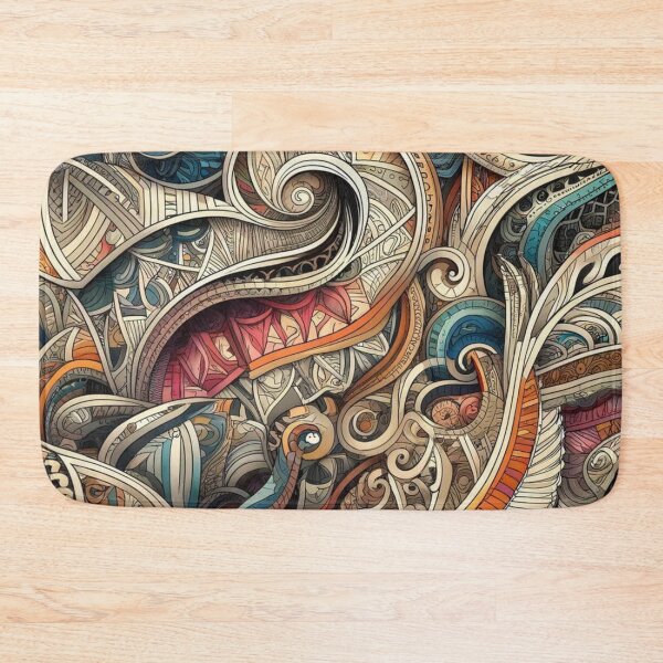 Item preview, Zentangle design contemporary colors designed and sold by Blessinger77.