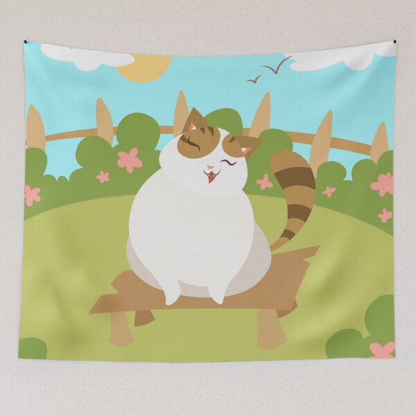 Item preview, Cat: Sunny Day designed and sold by Kyna Arts.