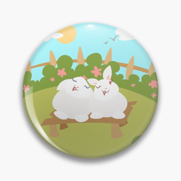 Item preview, Bunnies: Sunny Day designed and sold by Kyna Arts.