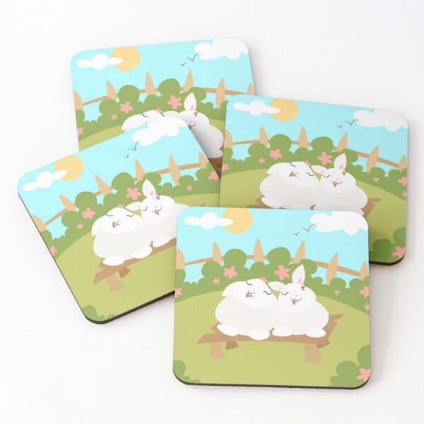 Item preview, Bunnies: Sunny Day designed and sold by Kyna Arts.