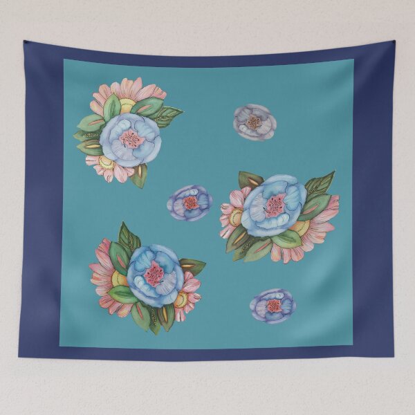 Item preview, rain of flowers designed and sold by Liliana  Donato.