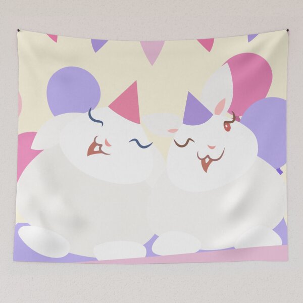 Item preview, Bunnies: Birthday Pawty  designed and sold by Kyna Arts.