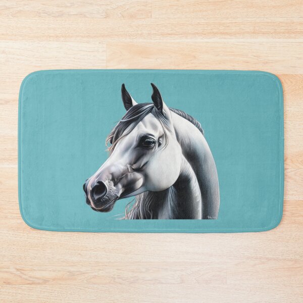 Item preview, Grey Horse Head designed and sold by critterpatchusa.