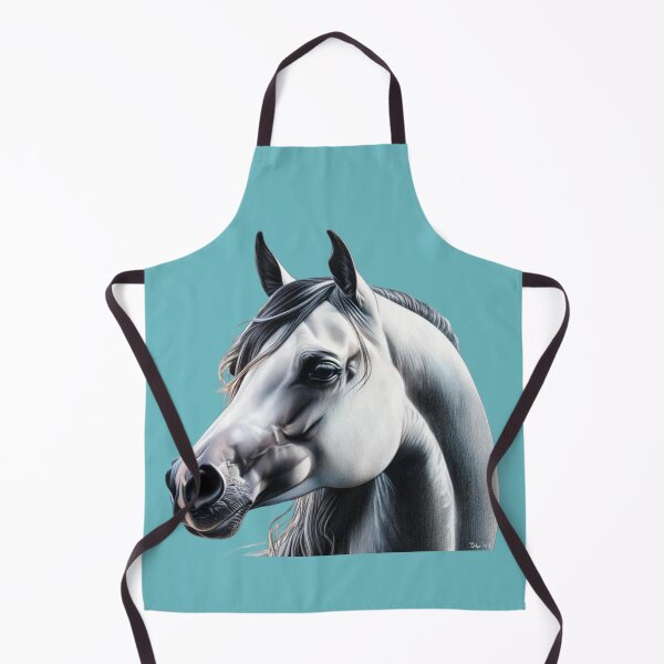 Item preview, Grey Horse Head designed and sold by critterpatchusa.