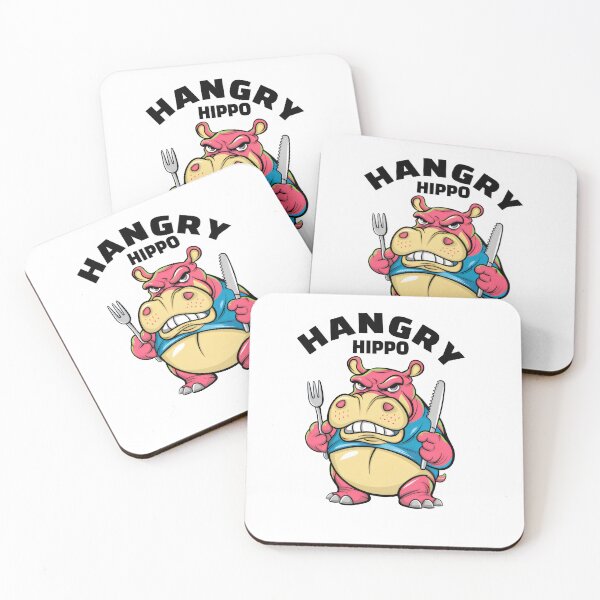 Item preview, Hangry Hippo designed and sold by Dazzle-Sizzle.