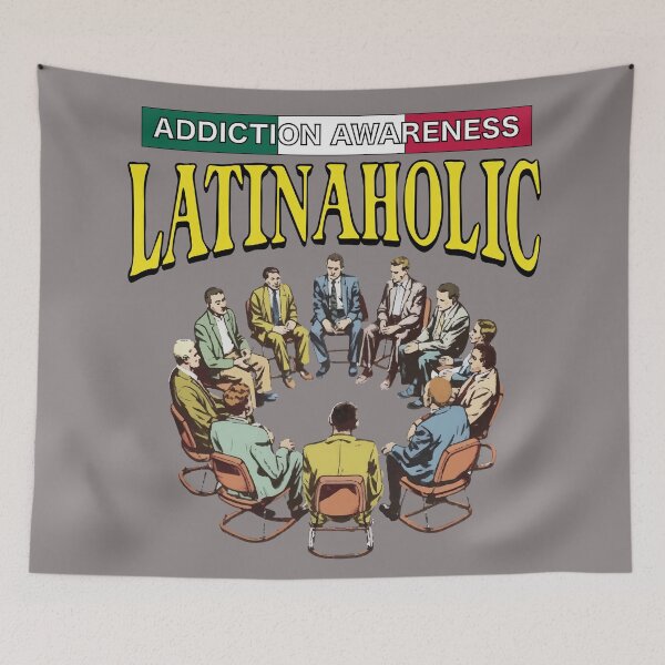 Item preview, Latinaholic Addiction awareness designed and sold by LuksTEESred.