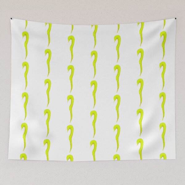 Item preview, Yellow Fuzzy Worm designed and sold by Savannahmartel.