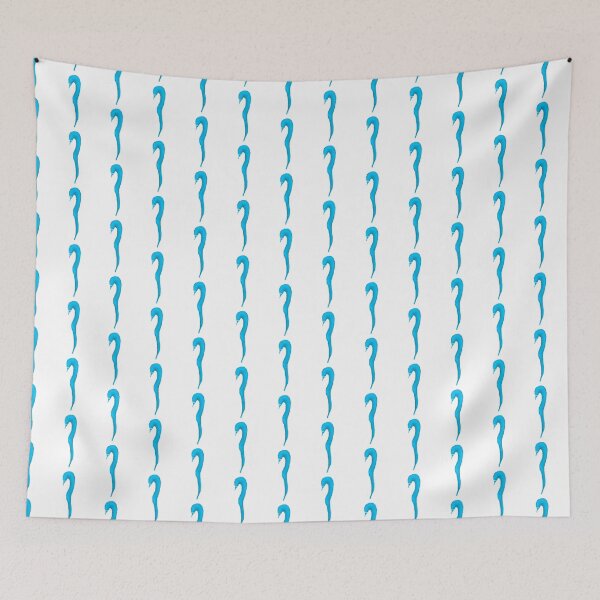 Item preview, Fuzzy Worm - Blue  designed and sold by Savannahmartel.