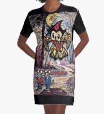 The Owl Graphic T-Shirt Dress