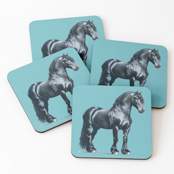 Item preview, Friesian Horse Mount of Kings designed and sold by critterpatchusa.