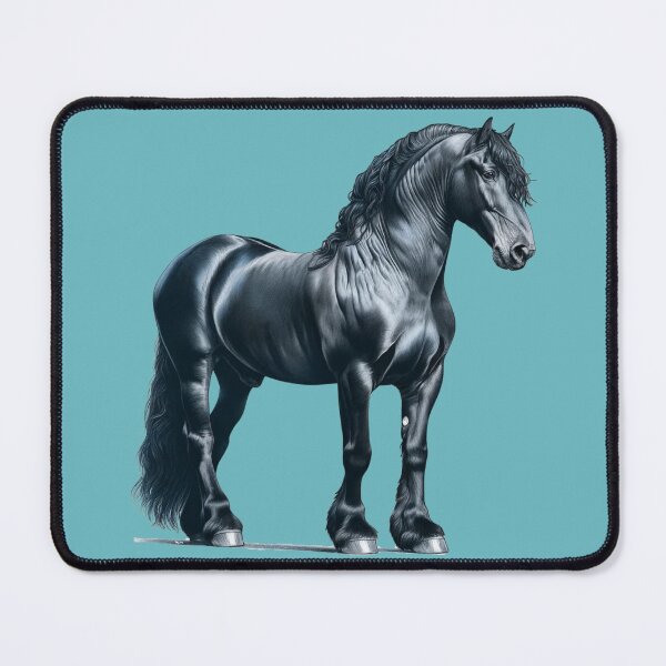 Item preview, Friesian Horse Mount of Kings designed and sold by critterpatchusa.