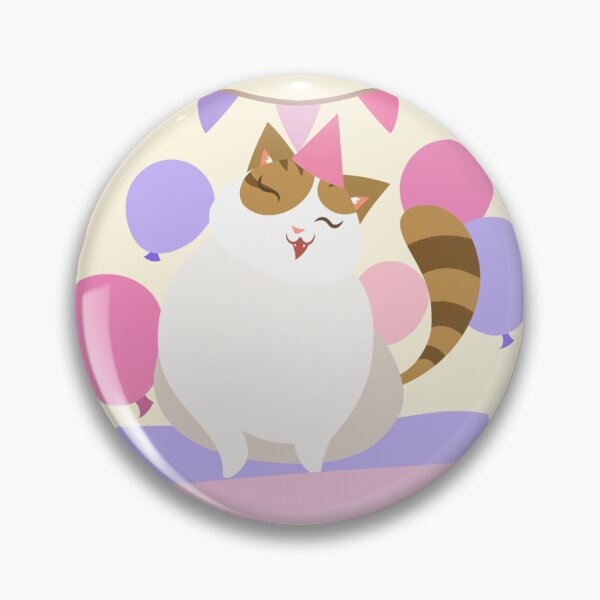 Item preview, Cat: Birthday Pawty  designed and sold by Kyna Arts.