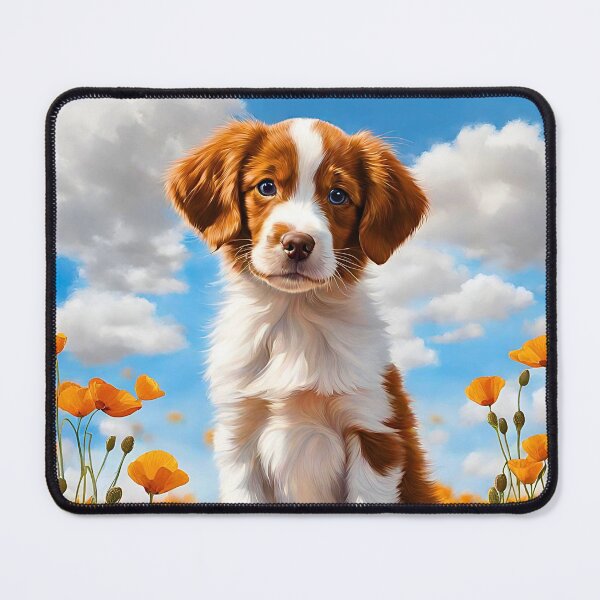 Item preview, California Poppy Brittany Spaniel Puppy designed and sold by Fredster1966.