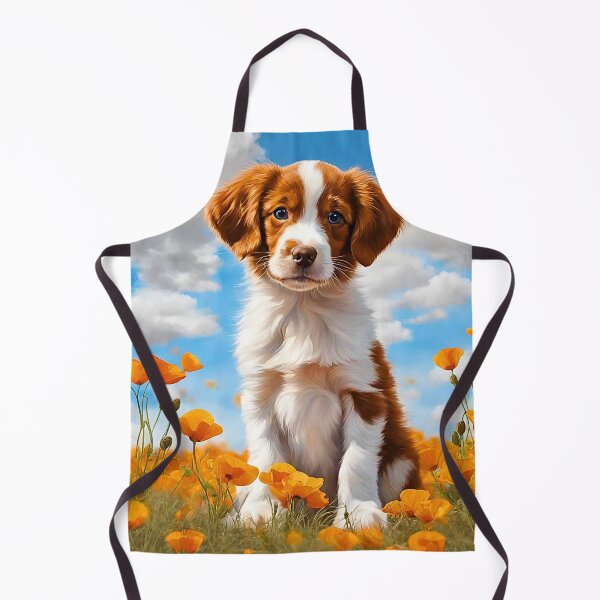 Item preview, California Poppy Brittany Spaniel Puppy designed and sold by Fredster1966.