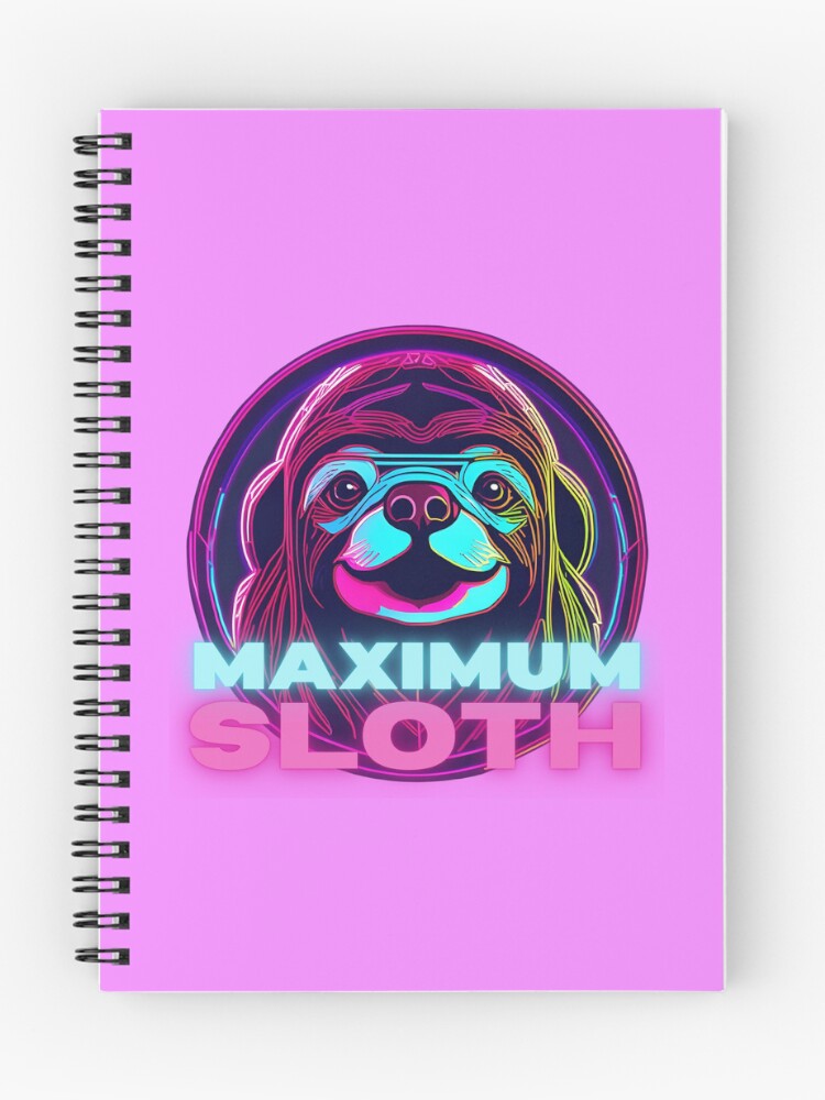 Thumbnail 1 of 3, Journal, Maximum Sloth designed and sold by pUNKnown.