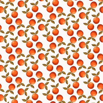 Artwork thumbnail, Tiny Blood Oranges Pattern by Erinn Capko