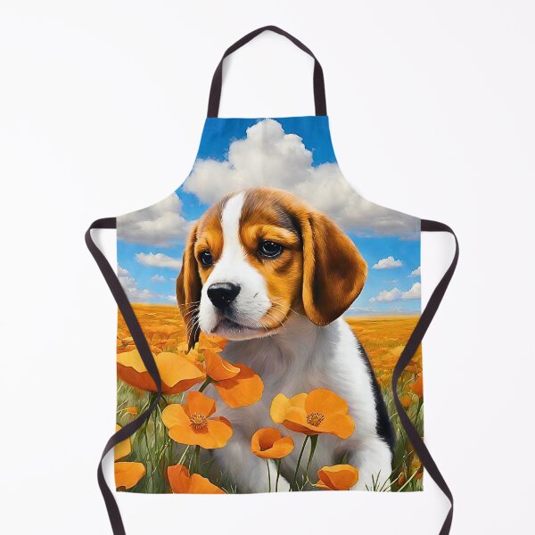 Item preview, California Poppy Beagle Puppy designed and sold by Fredster1966.