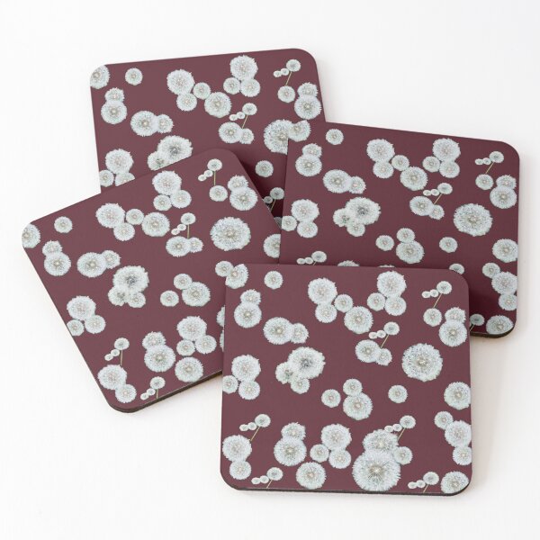 Item preview, Midnight Flora: Moonlit Dandelions designed and sold by Suzana Djordjevic.