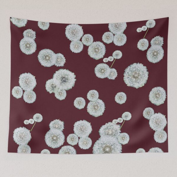 Item preview, Midnight Flora: Moonlit Dandelions designed and sold by Suzana Djordjevic.