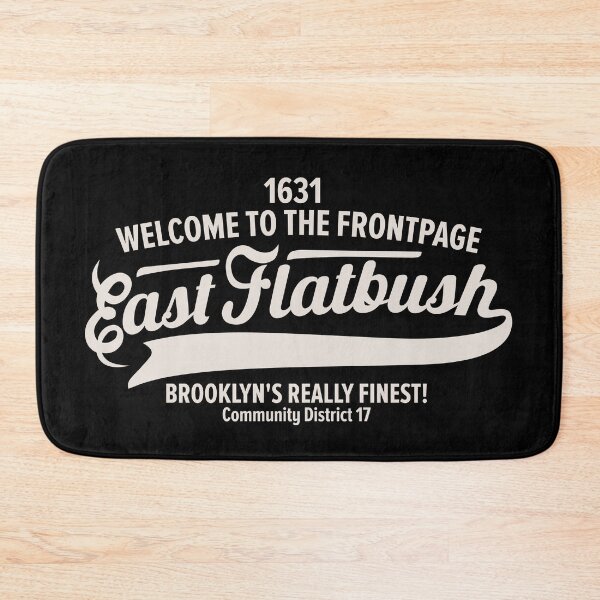Item preview, New York Brooklyn - East Flatbush Brooklyn Lettering - East Flatbush Logo designed and sold by Boogosh.