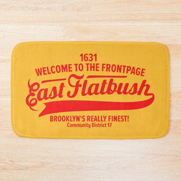 Item preview, New York Brooklyn - East Flatbush Brooklyn Lettering - East Flatbush Logo designed and sold by Boogosh.