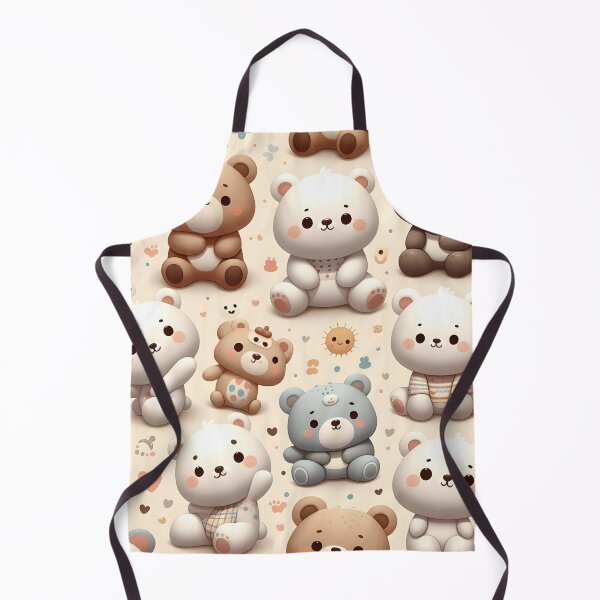 Item preview, Adorable Teddy Bear Collection - Cute Plush Pattern designed and sold by PillowTalkyZone.