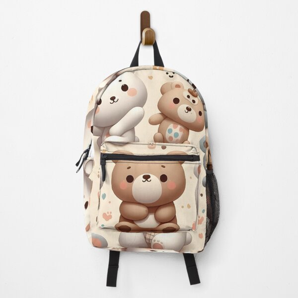 Item preview, Adorable Teddy Bear Collection - Cute Plush Pattern designed and sold by PillowTalkyZone.