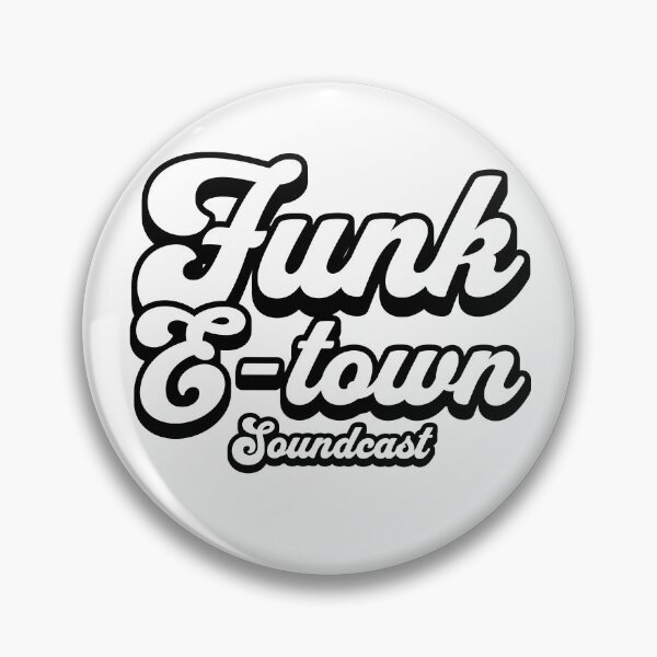 Item preview, FUNK E-TOWN SOUNDCAST - Dropshadow Logo 3 (Black). designed and sold by Discothreadz.