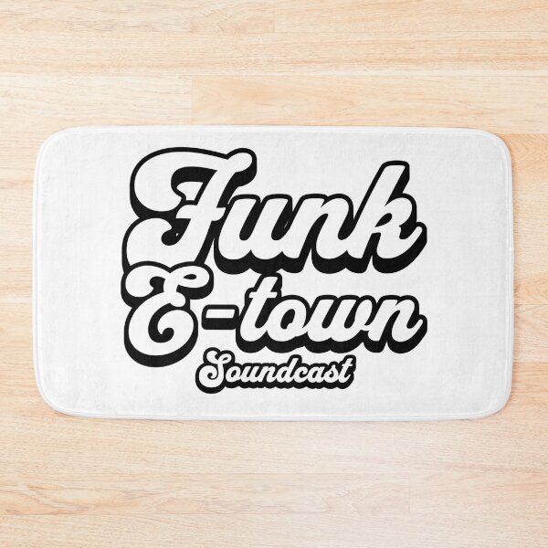 Item preview, FUNK E-TOWN SOUNDCAST - Dropshadow Logo 3 (Black). designed and sold by Discothreadz.