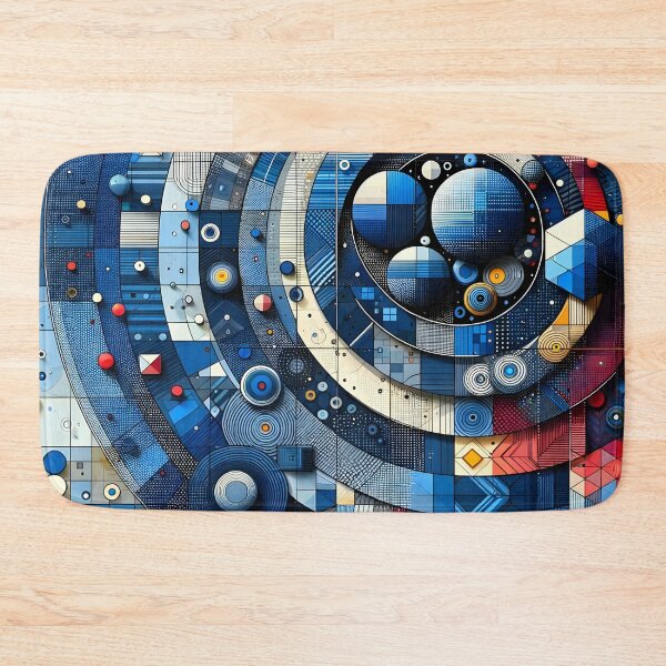 Item preview, Abstract Geometric Cosmos Tapestry designed and sold by PillowTalkyZone.