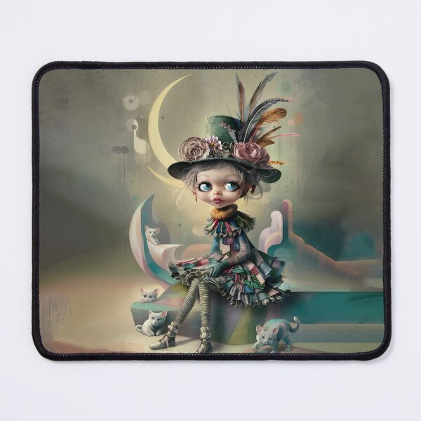 Item preview, Enchanted Whimsy: Big-Eyed Fantasy Art & Playful Cats designed and sold by MarinaFila.