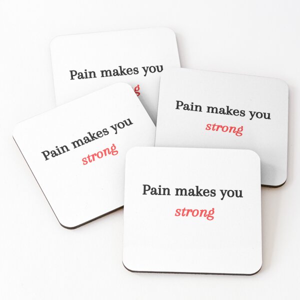 Item preview, pain makes you strong designed and sold by adrian62.