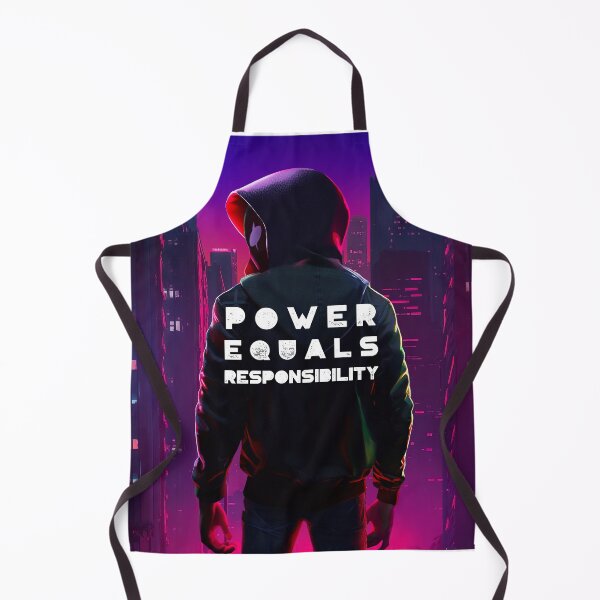 Item preview, Power Equals Responsibility Spiderverse Inspired Design designed and sold by jmtees6.