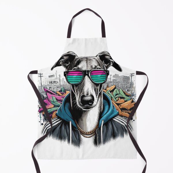 Item preview, Greyhound Dog Sunglasses Graffiti Gift designed and sold by Pineapple-Tree.