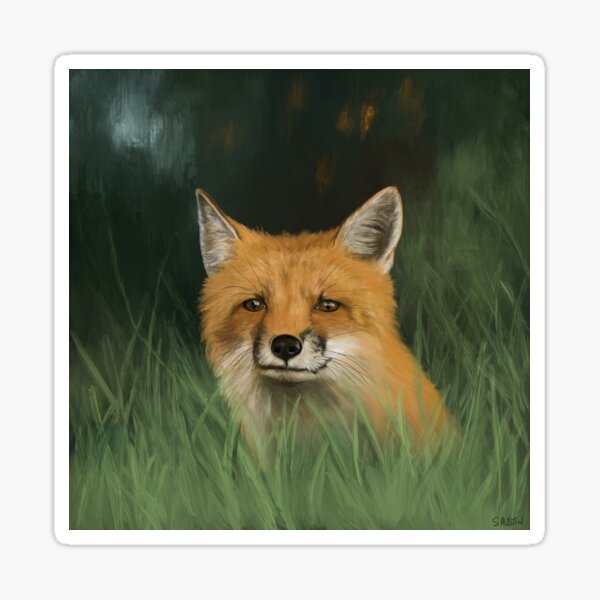 Item preview, Thinking Outside the Fox designed and sold by Sarah Draws Stuff.