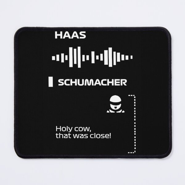 Item preview, Formula 1holy cow that was close board radio quote designed and sold by AnnesCreatives.