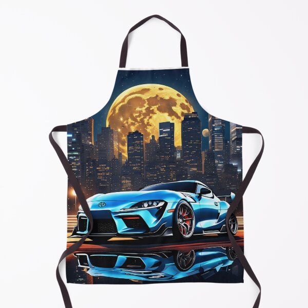 Artikelvorschau, Moderner Toyota Supra Blau Illustration Design entworfen und verkauft von Salimgor Hangaround Music.