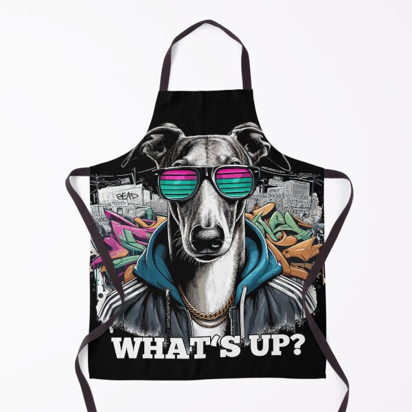 Item preview, Greyhound What's up? Dog Graffiti Gift designed and sold by Pineapple-Tree.