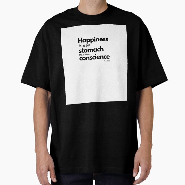 Item preview, The Tee You'll Live In- happiness designed and sold by PunnyPrintables.
