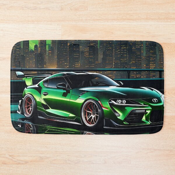 Artikelvorschau, Moderner Toyota Supra Parkdeck Illustration Design  entworfen und verkauft von Salimgor Hangaround Music.